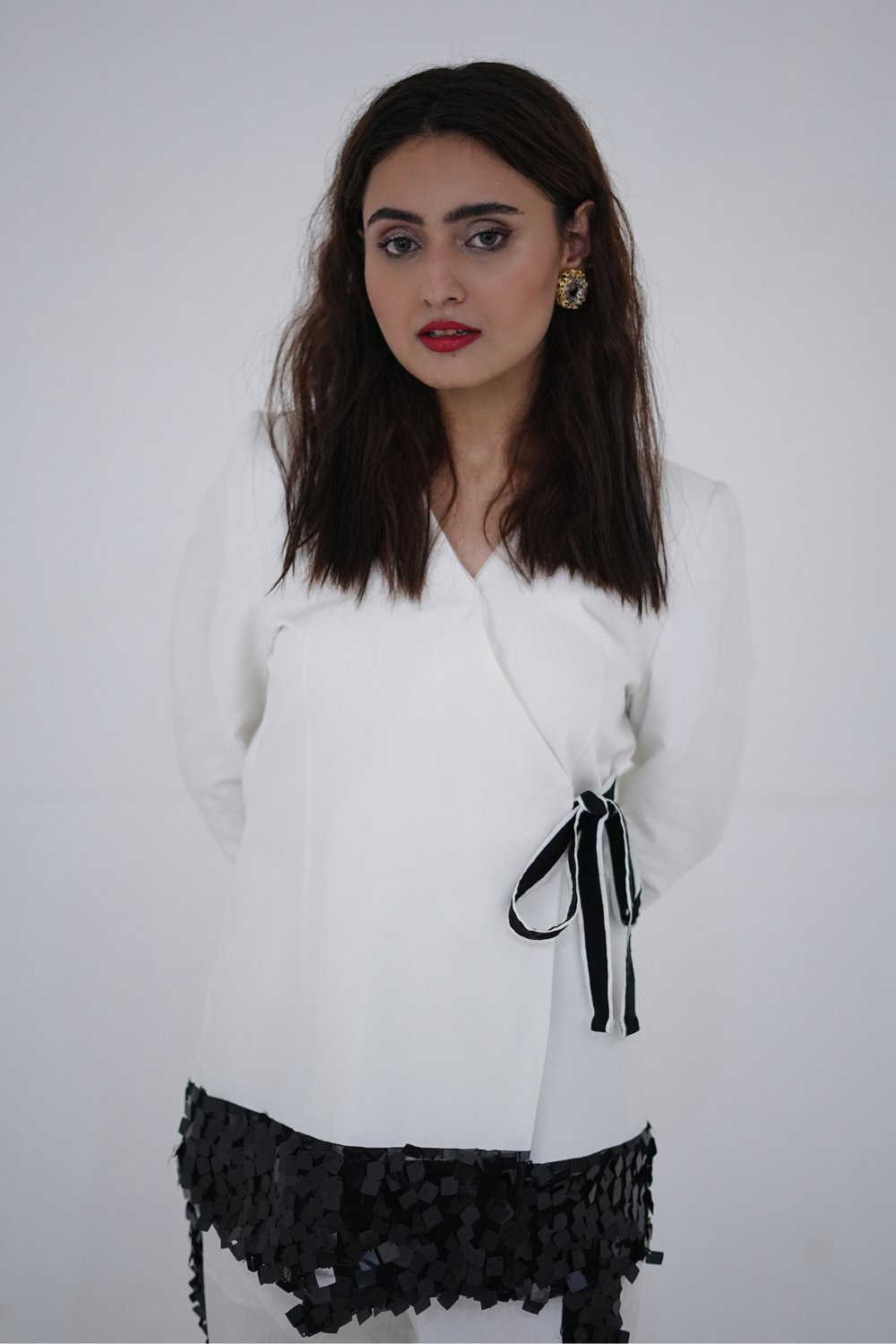 Sequin Accent Co-ord